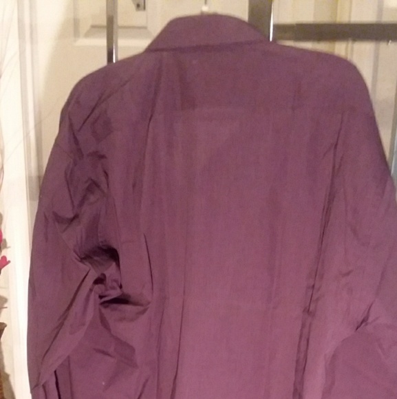 Slates Purple Dress Shirt. - Picture 5 of 6
